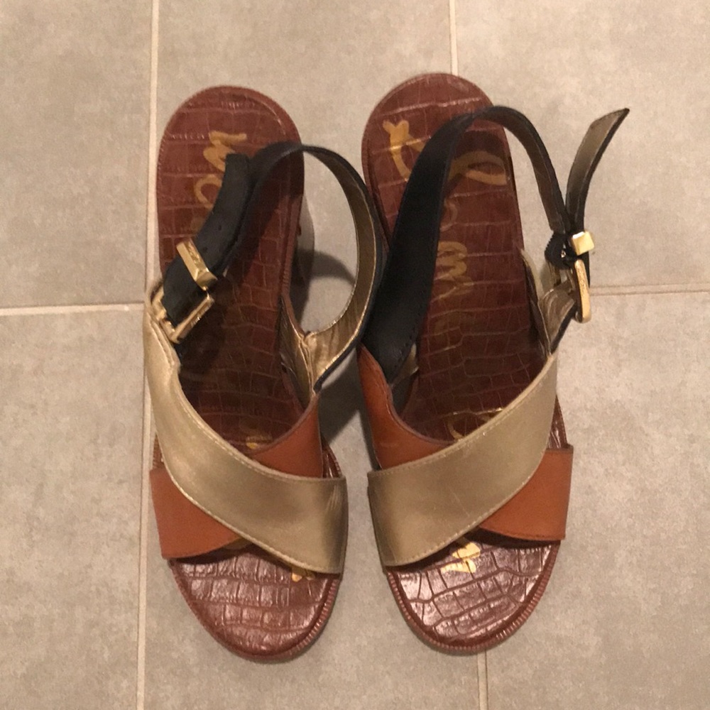 San Edleman Heeled Sandals - Size 7